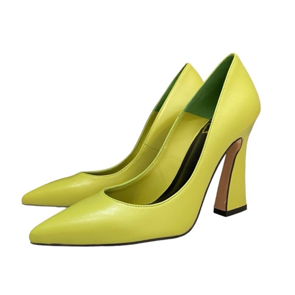 NWOB Ted Baker London TEYMA POINTED TOE COURT PUMP IN GREEN Size 7